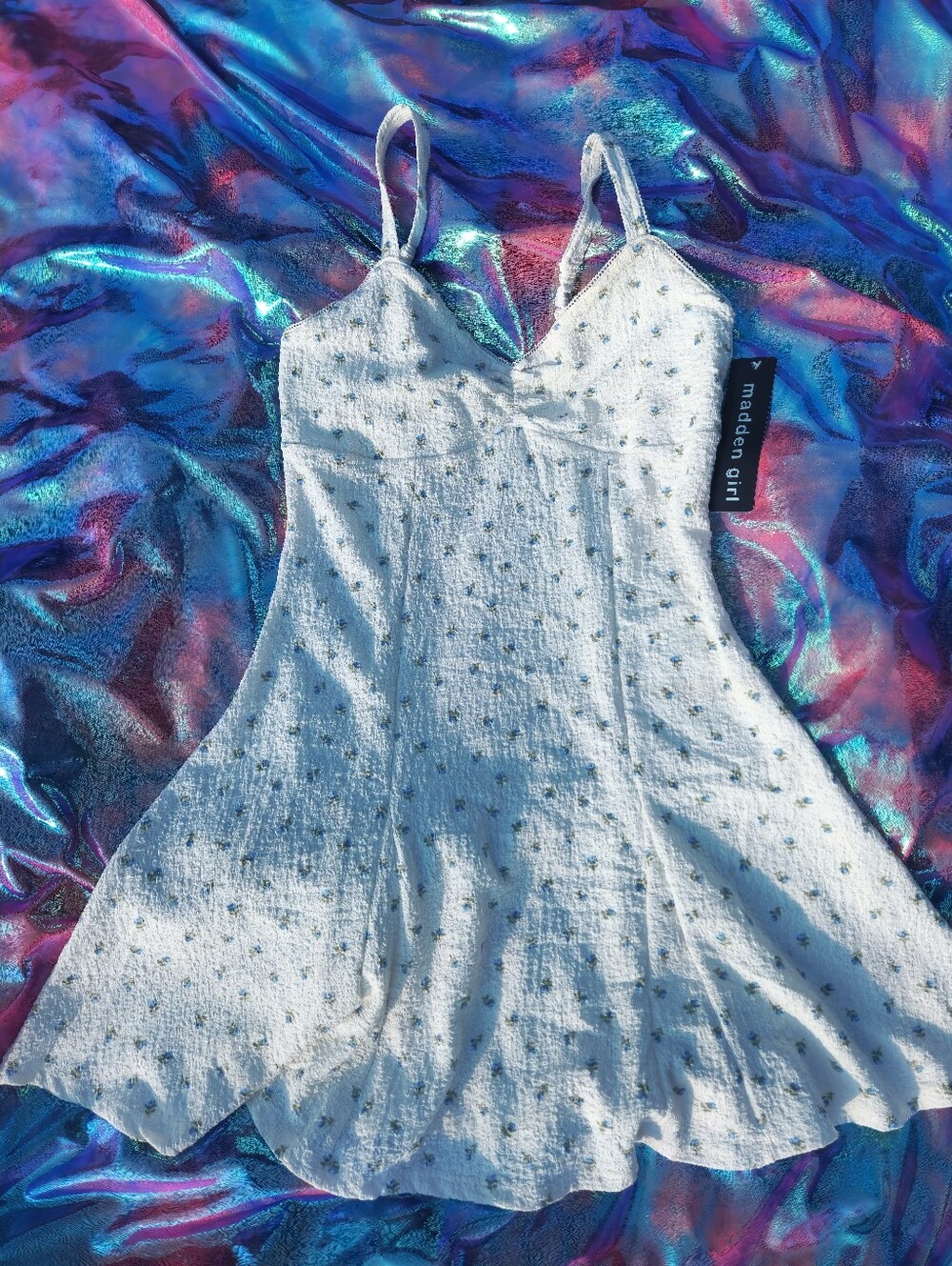 "Suzanna" Embroidered Slip Dress